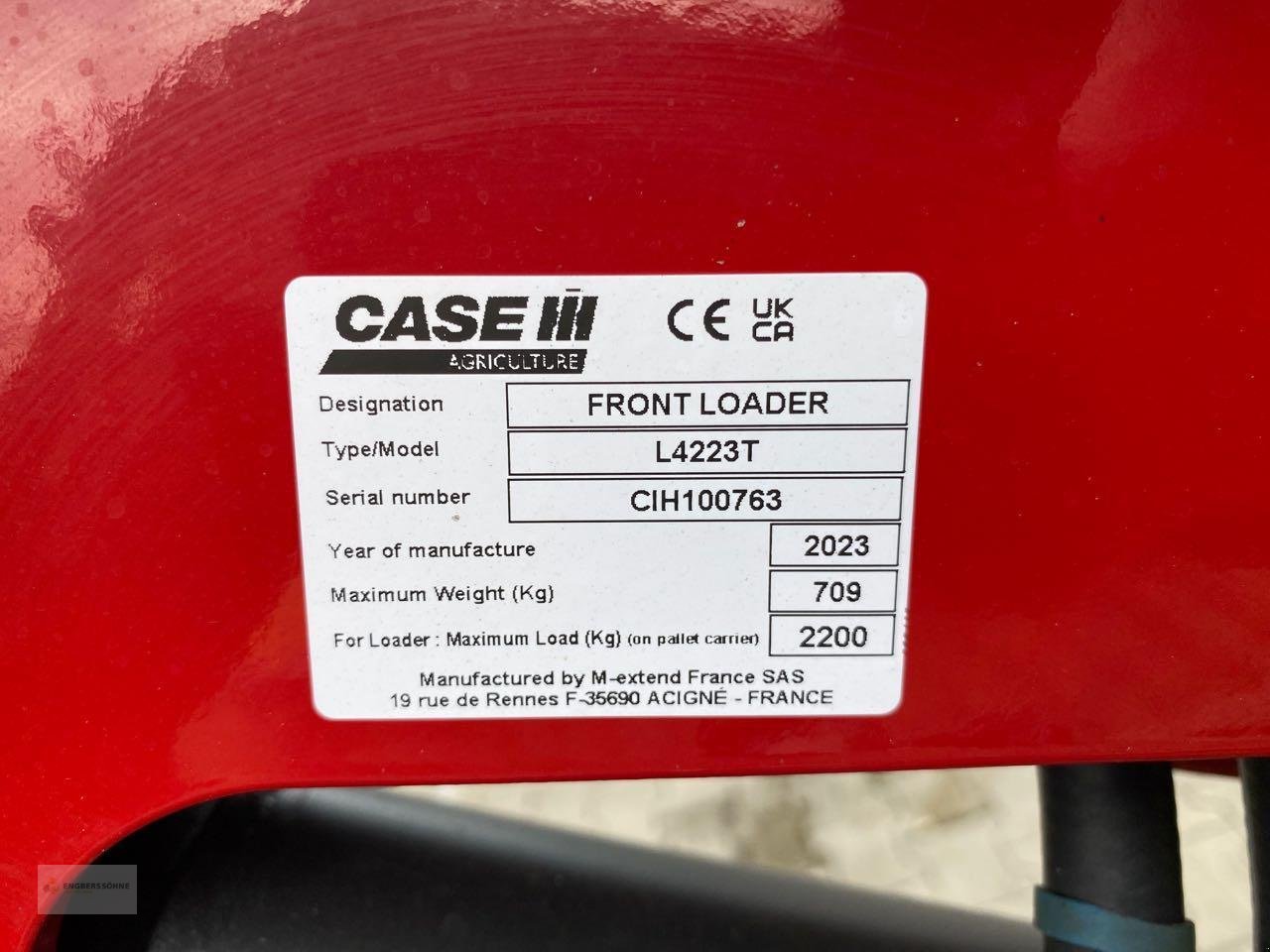 Frontlader a típus Case IH L4223T, Neumaschine ekkor: Twist - Rühlerfeld (Kép 5)