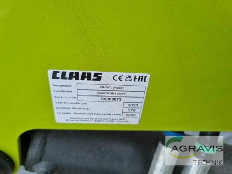 Frontlader a típus CLAAS FL 80 C, Neumaschine ekkor: Lage (Kép 3)