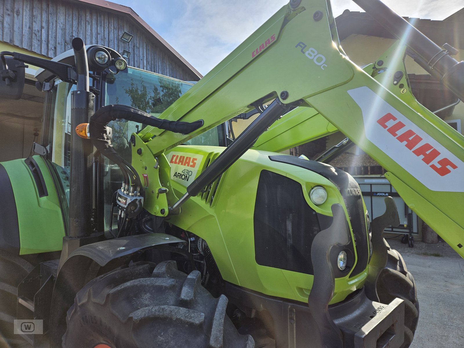 Frontlader a típus CLAAS FL 80 C, Neumaschine ekkor: Zell an der Pram (Kép 10)