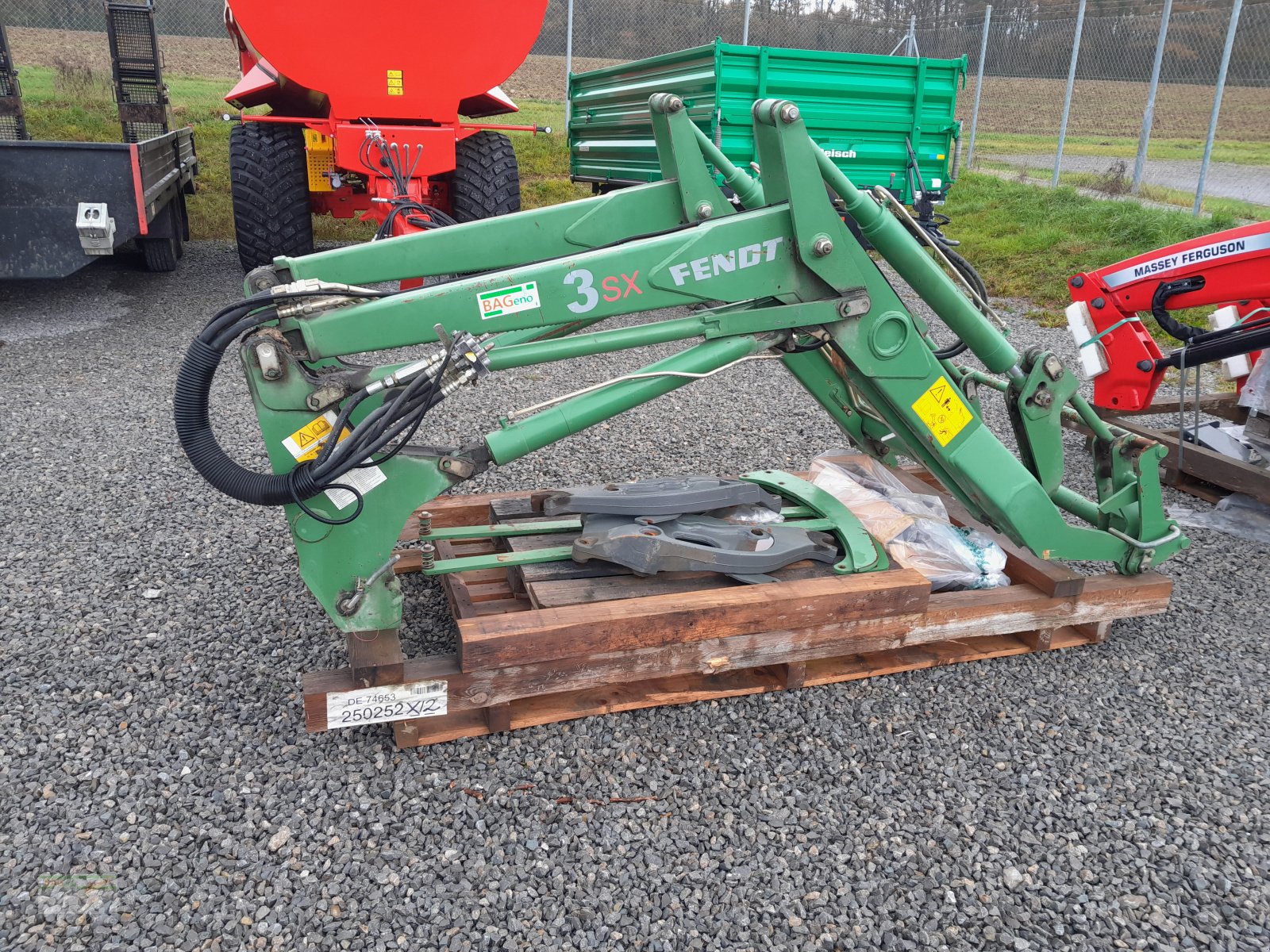 Frontlader Türe ait Fendt Cargo 3 X, Gebrauchtmaschine içinde Ingelfingen-Stachenhausen (resim 1)