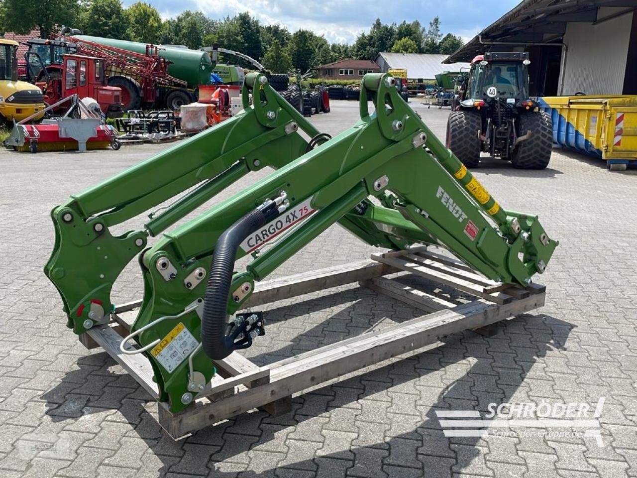 Frontlader typu Fendt CARGO 4 X/75 DW, Gebrauchtmaschine w Wildeshausen (Zdjęcie 3)