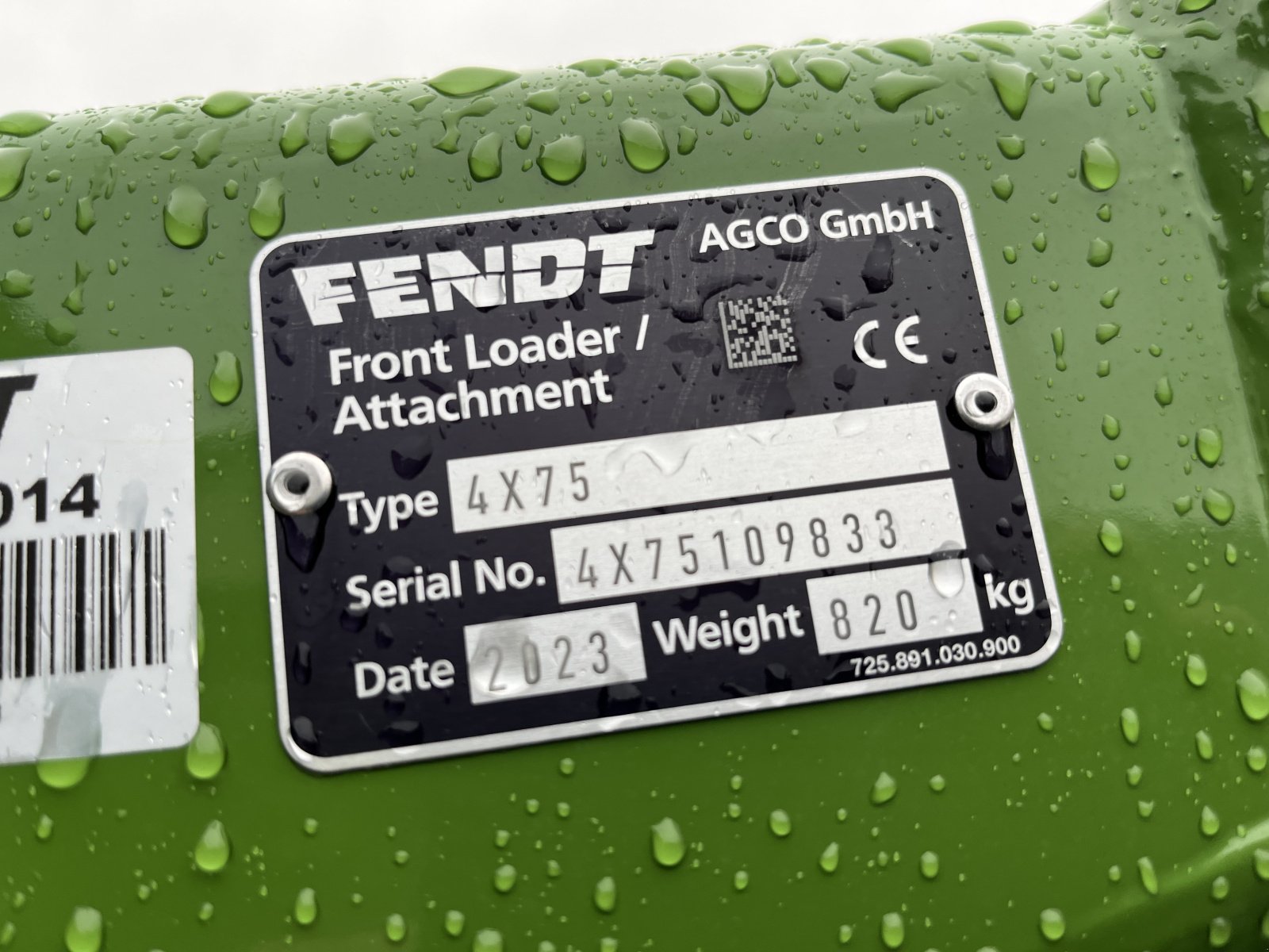 Frontlader Türe ait Fendt Cargo 4x 75 Compact, Neumaschine içinde Donaueschingen (resim 2)