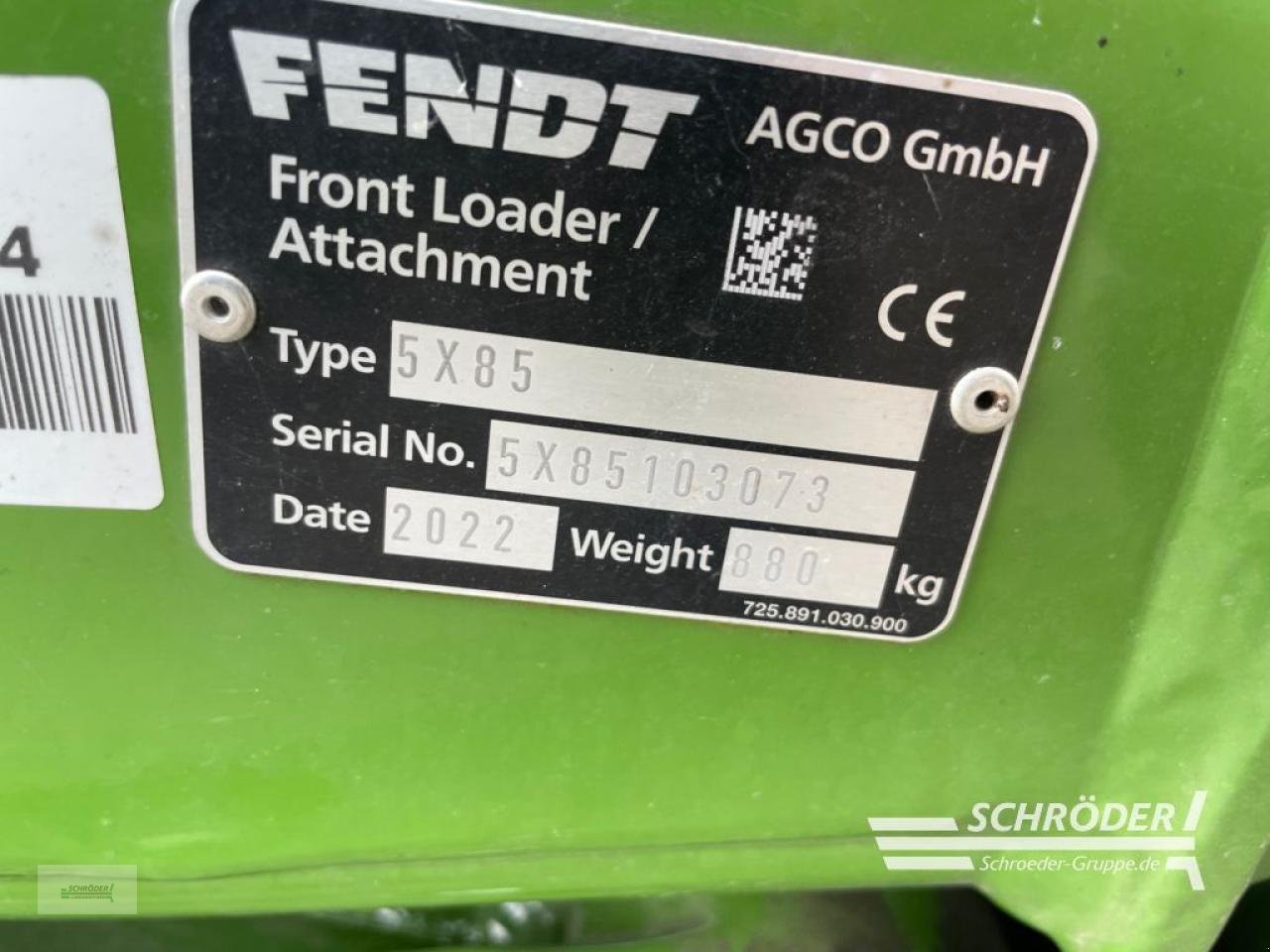 Frontlader типа Fendt CARGO 5 X/85 DW, Gebrauchtmaschine в Wildeshausen (Фотография 5)