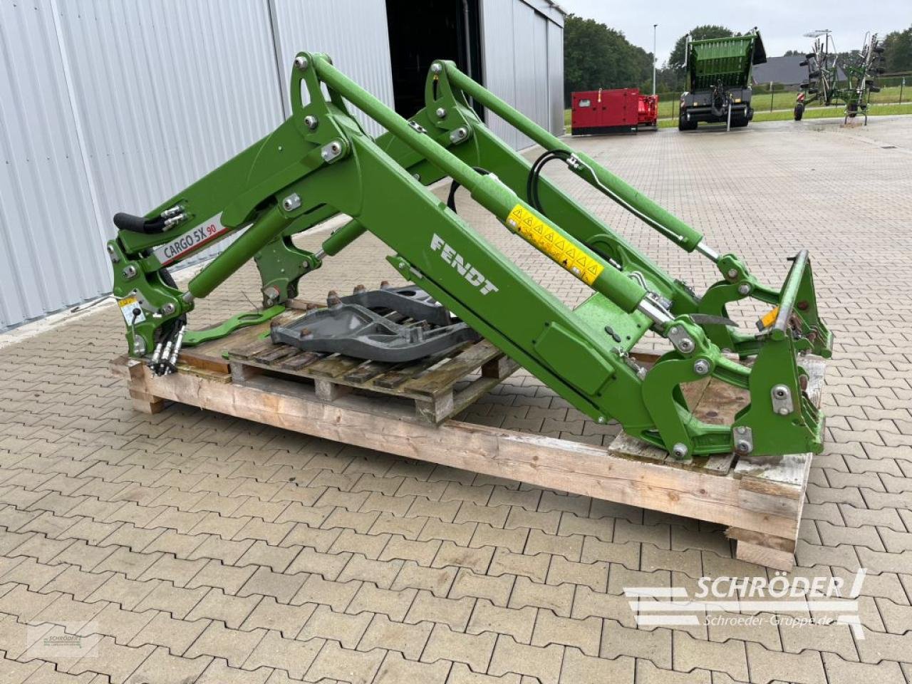 Frontlader tipa Fendt CARGO 5X/90 DW + KONSOLEN 700ER GEN6, Gebrauchtmaschine u Scharrel (Slika 3)