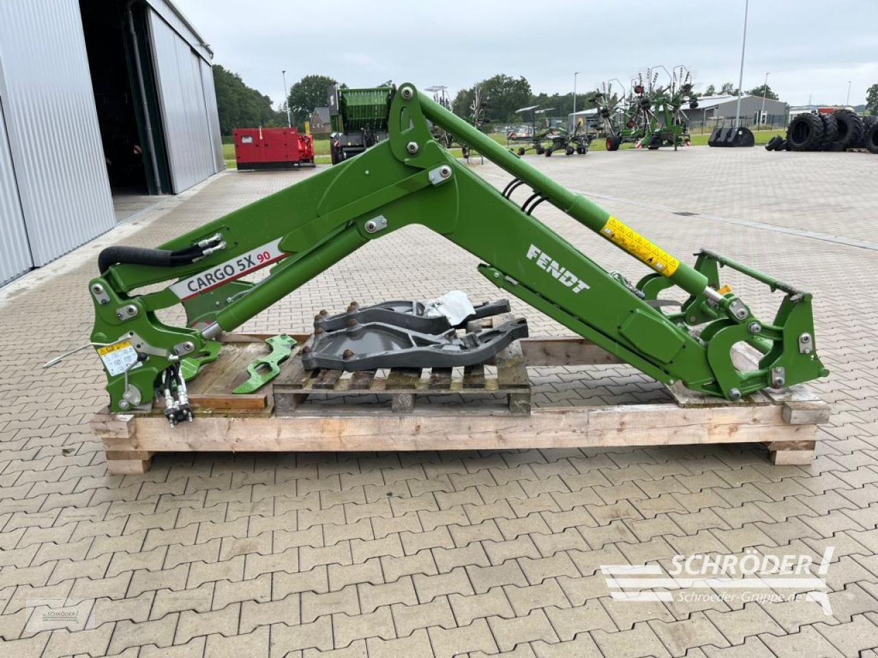 Frontlader του τύπου Fendt CARGO 5X/90 DW + KONSOLEN 700ER GEN6, Gebrauchtmaschine σε Scharrel (Φωτογραφία 4)