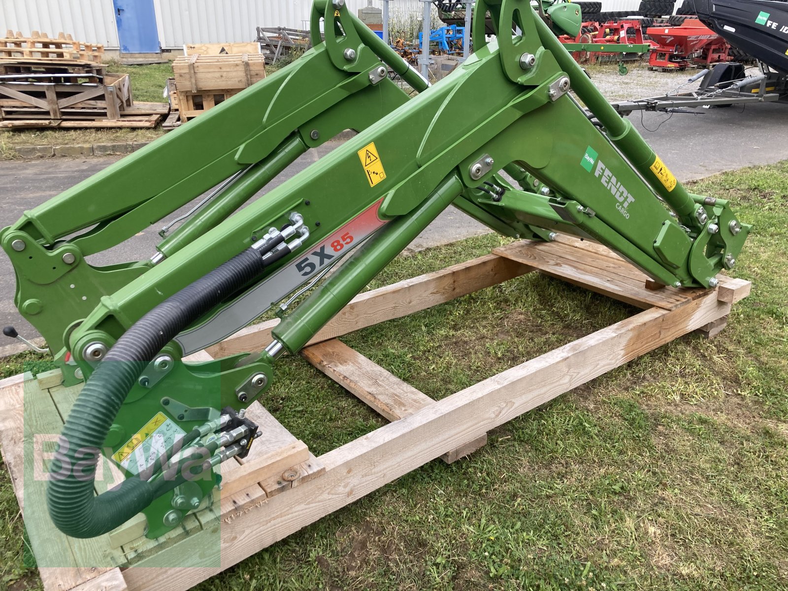 Frontlader Türe ait Fendt Cargo 5X85, Gebrauchtmaschine içinde Giebelstadt (resim 7)