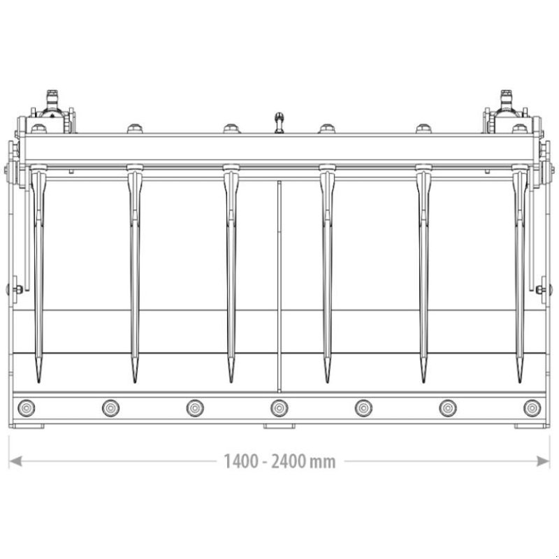 Frontlader του τύπου FK Machinery Siloklo standard Euroskifte, Gebrauchtmaschine σε Vinderup (Φωτογραφία 2)