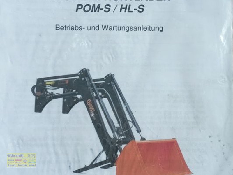 Frontlader typu Hauer POM-S / HL-S, Gebrauchtmaschine v Eferding