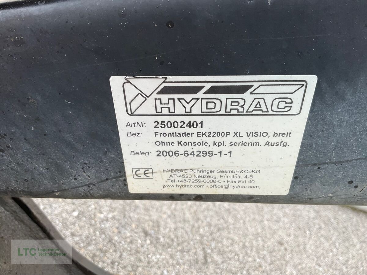 Frontlader typu Hydrac EK 2200 P XL Visio, Gebrauchtmaschine v Kalsdorf (Obrázek 11)