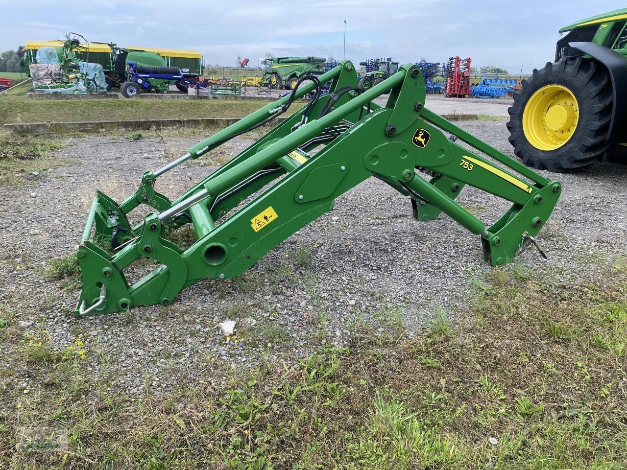 Frontlader du type John Deere 753, Gebrauchtmaschine en Zorbau (Photo 1)