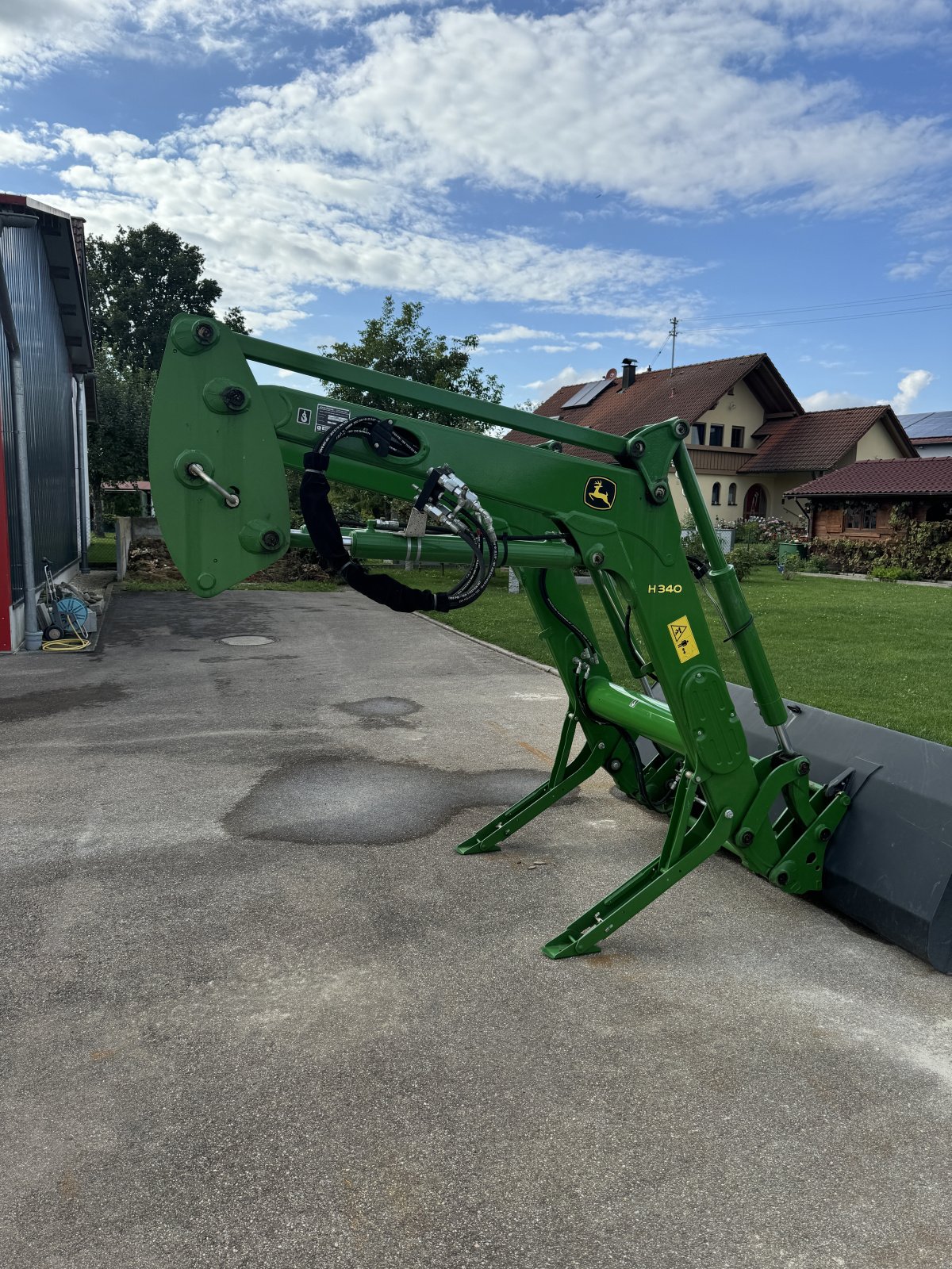 Frontlader tip John Deere H340 Frontlader, Gebrauchtmaschine in Breitenthal (Poză 1)