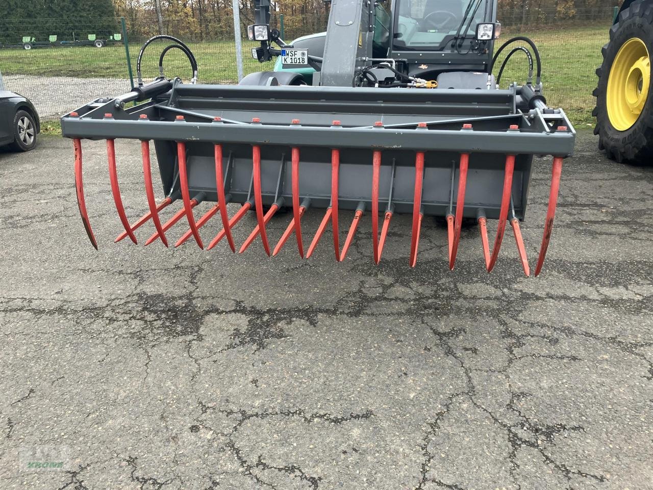 Frontlader van het type Kramer 2500 mm Greifzange, Gebrauchtmaschine in Zorbau (Foto 3)