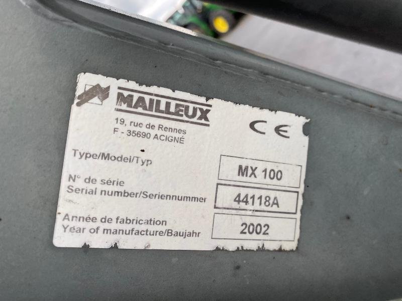 Frontlader typu Mailleux MX 100, Gebrauchtmaschine w Wargnies Le Grand (Zdjęcie 6)