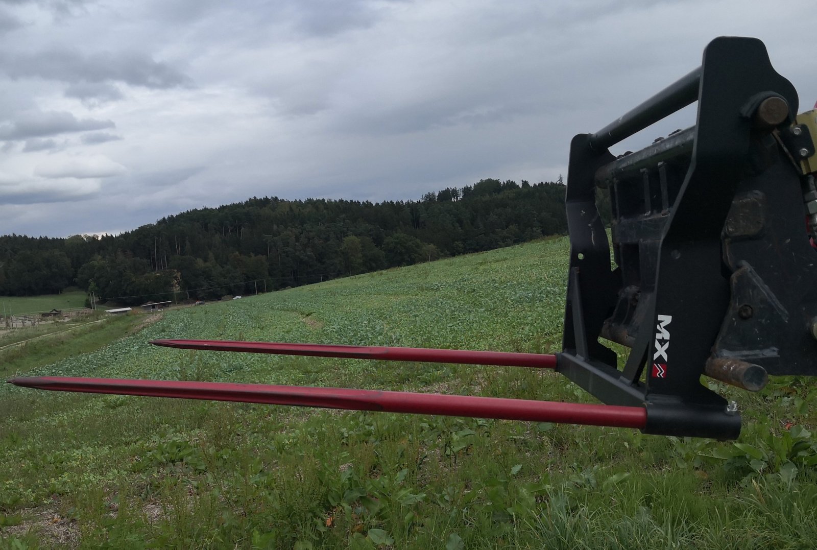 Frontlader Türe ait Mailleux MX Manubal L40 Ballengabel, Gebrauchtmaschine içinde Zolling (resim 2)