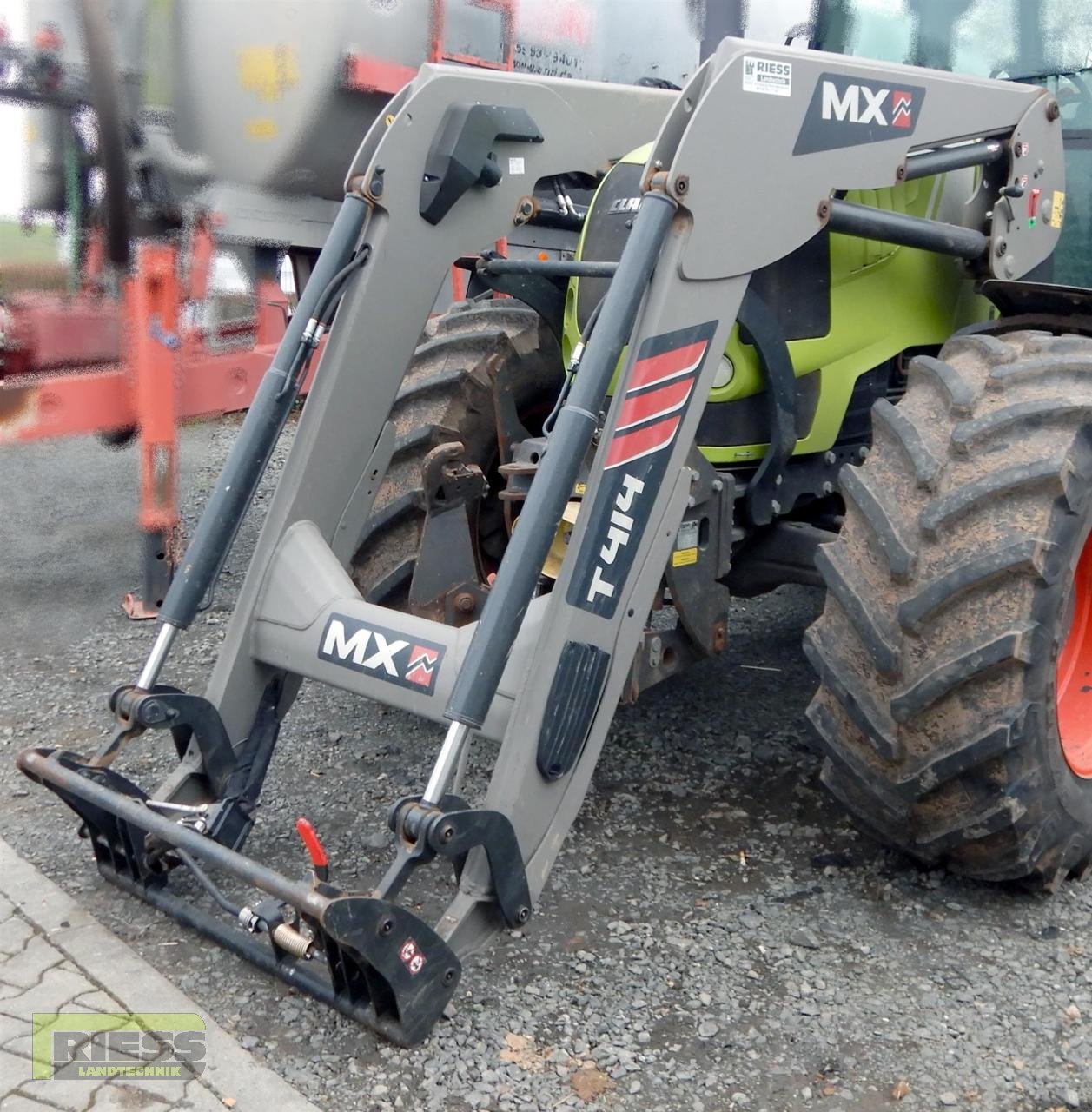 Frontlader tip Mailleux T 414 + Kon. ProPilot Claas Arion A19, Gebrauchtmaschine in Homberg/Ohm - Maulbach (Poză 1)