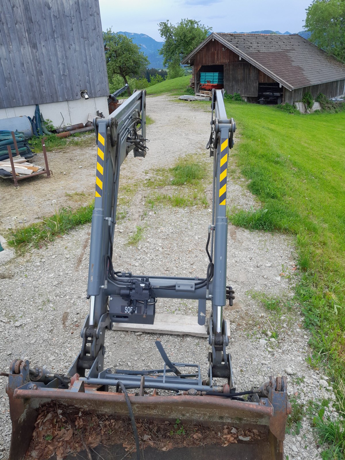 Frontlader typu Massey Ferguson Frontladerschwinge, Gebrauchtmaschine v Fischbachau (Obrázek 3)