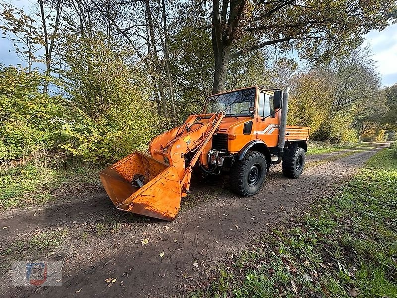 Frontlader Türe ait Mercedes-Benz U427/10 U1000 Kommunal Frontlader Kipper inkl. Mwst., Gebrauchtmaschine içinde Fitzen (resim 10)