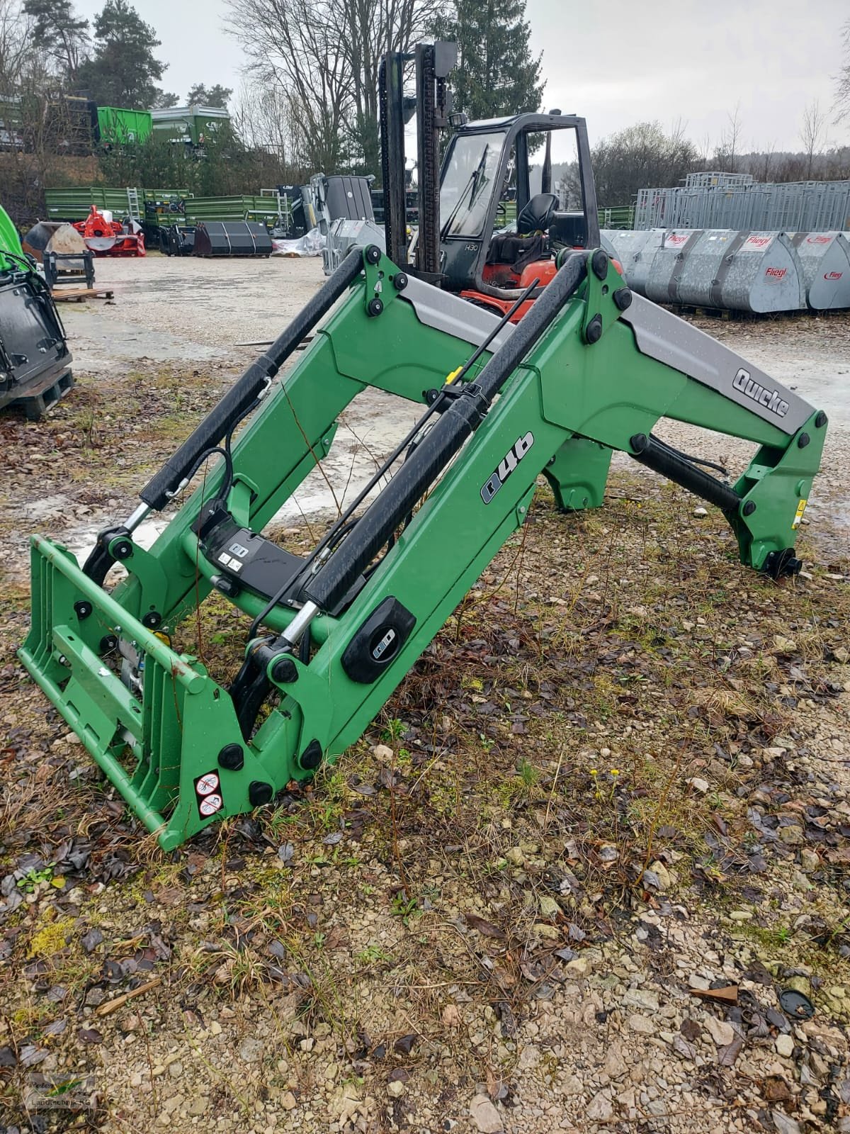 Frontlader Türe ait Quicke Q 46, Gebrauchtmaschine içinde Pegnitz-Bronn (resim 3)