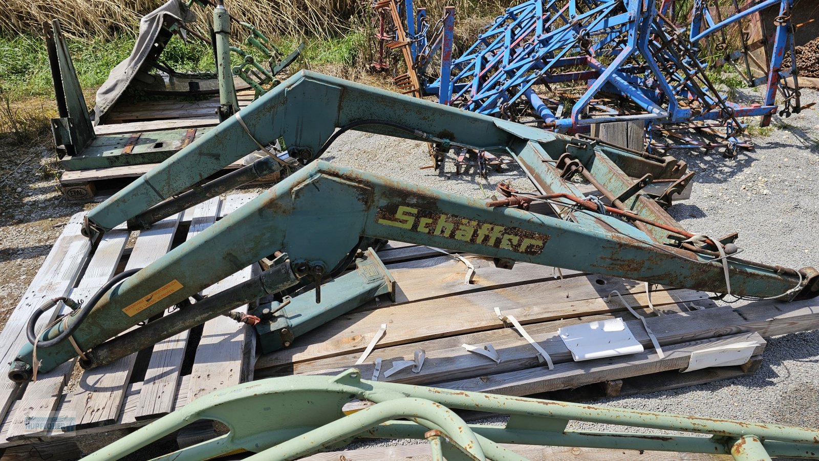 Frontlader van het type Schäffer 1, Gebrauchtmaschine in Vilshofen (Foto 2)