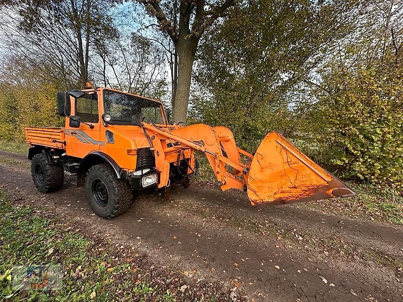 Frontlader des Typs Schmidt FL4 Frontlader Euro Aufnahme Schaufel Unimog 424 427, Gebrauchtmaschine in Fitzen (Bild 5)