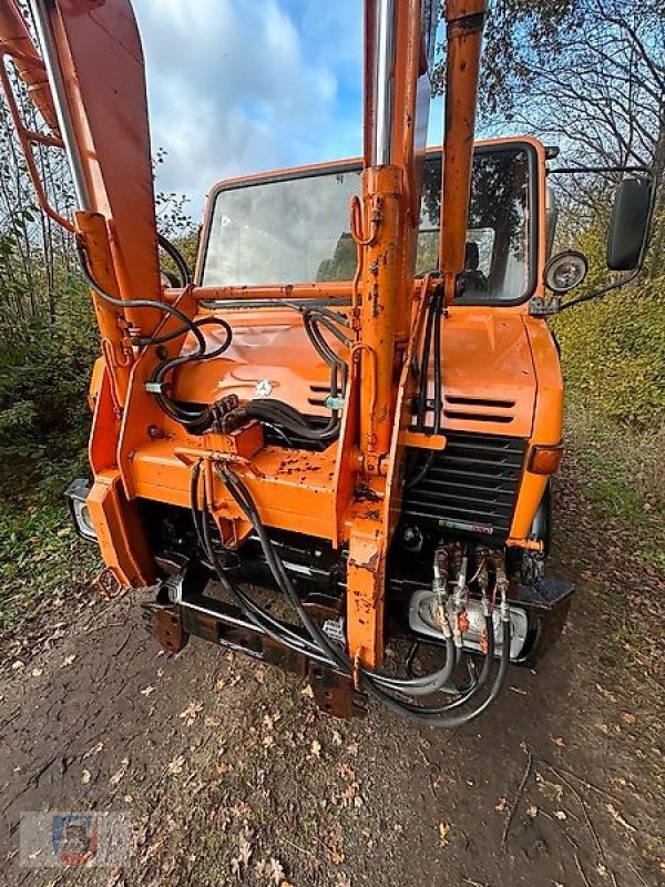 Frontlader Türe ait Schmidt FL4 Frontlader Euro Aufnahme Schaufel Unimog 424 427, Gebrauchtmaschine içinde Fitzen (resim 2)