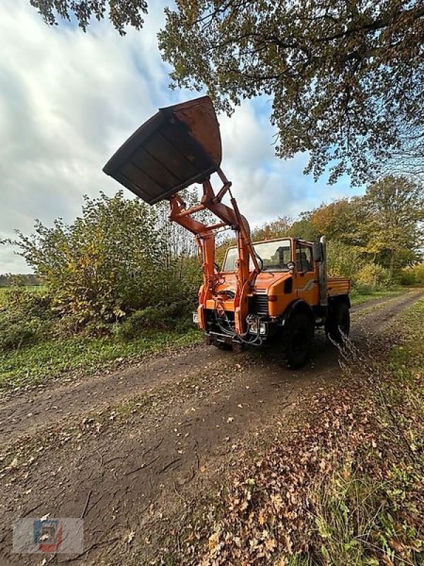 Frontlader des Typs Schmidt FL4 Frontlader Euro Aufnahme Schaufel Unimog 424 427, Gebrauchtmaschine in Fitzen (Bild 1)