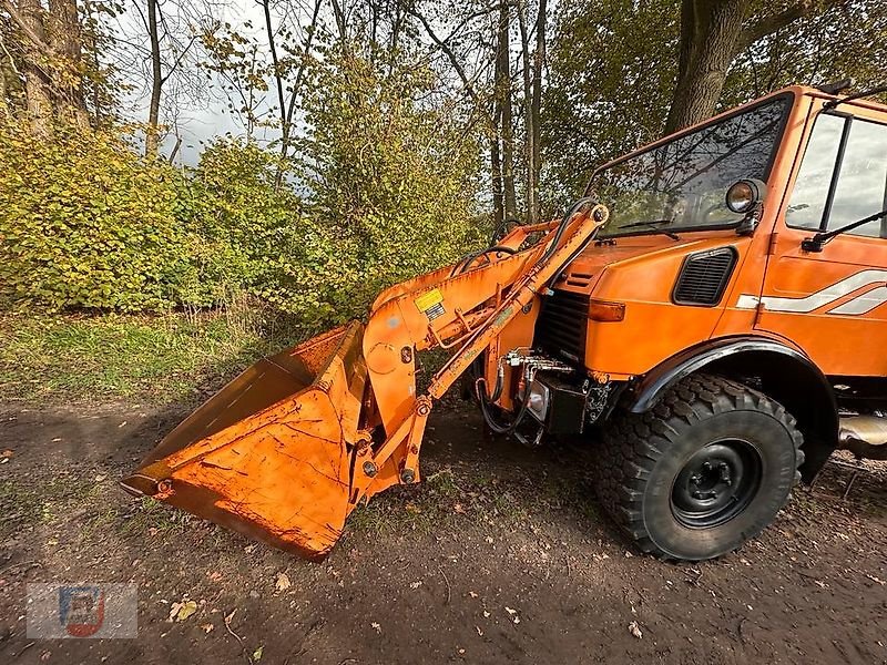 Frontlader tip Schmidt FL4 Frontlader Euro Aufnahme Schaufel Unimog 424 427, Gebrauchtmaschine in Fitzen (Poză 10)