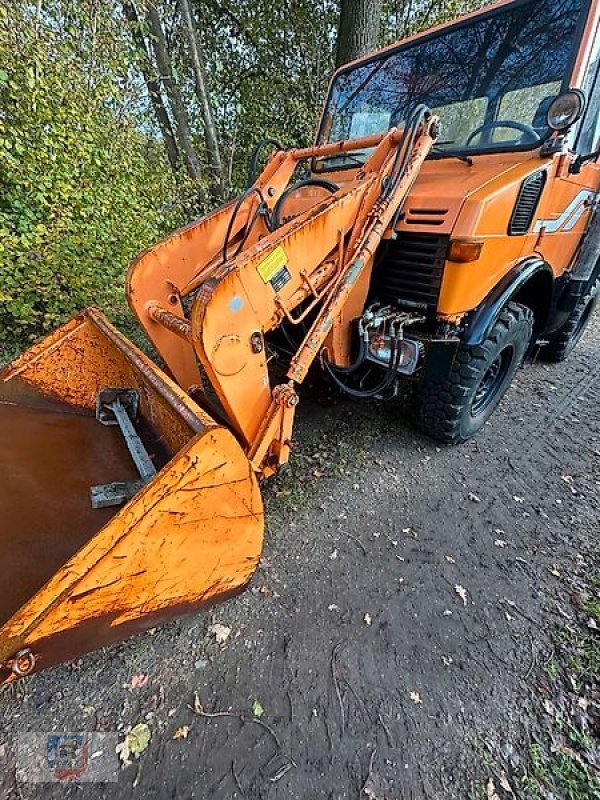 Frontlader du type Schmidt FL4 Frontlader Euro Aufnahme Schaufel Unimog 424 427, Gebrauchtmaschine en Fitzen (Photo 10)