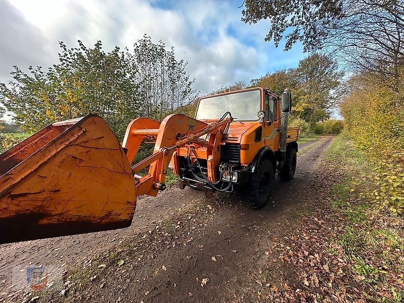 Frontlader des Typs Schmidt FL4 Frontlader Euro Aufnahme Schaufel Unimog 424 427, Gebrauchtmaschine in Fitzen (Bild 18)