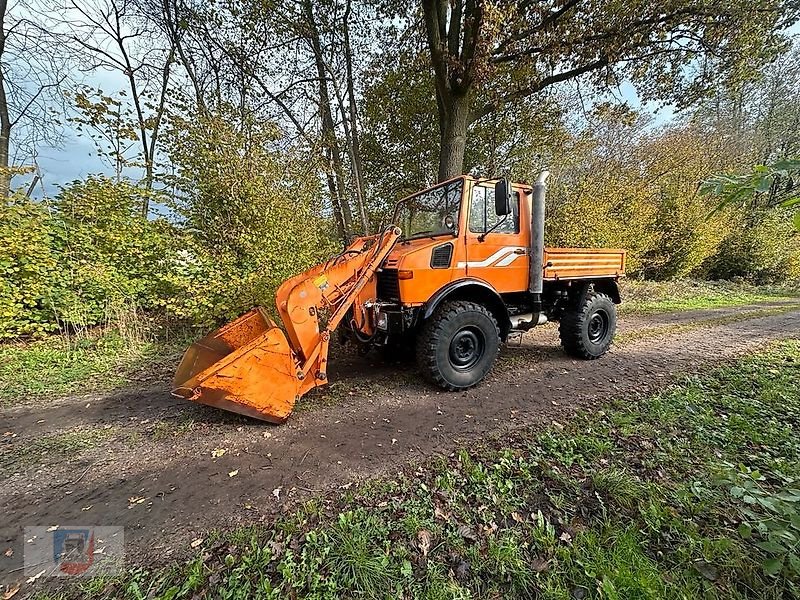 Frontlader du type Schmidt FL4 Frontlader Euro Aufnahme Schaufel Unimog 424 427, Gebrauchtmaschine en Fitzen (Photo 15)