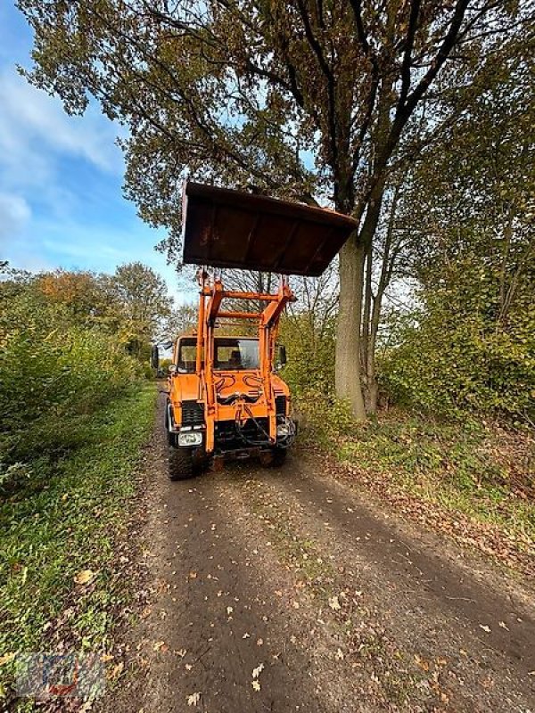 Frontlader du type Schmidt FL4 Frontlader Euro Aufnahme Schaufel Unimog 424 427, Gebrauchtmaschine en Fitzen (Photo 14)