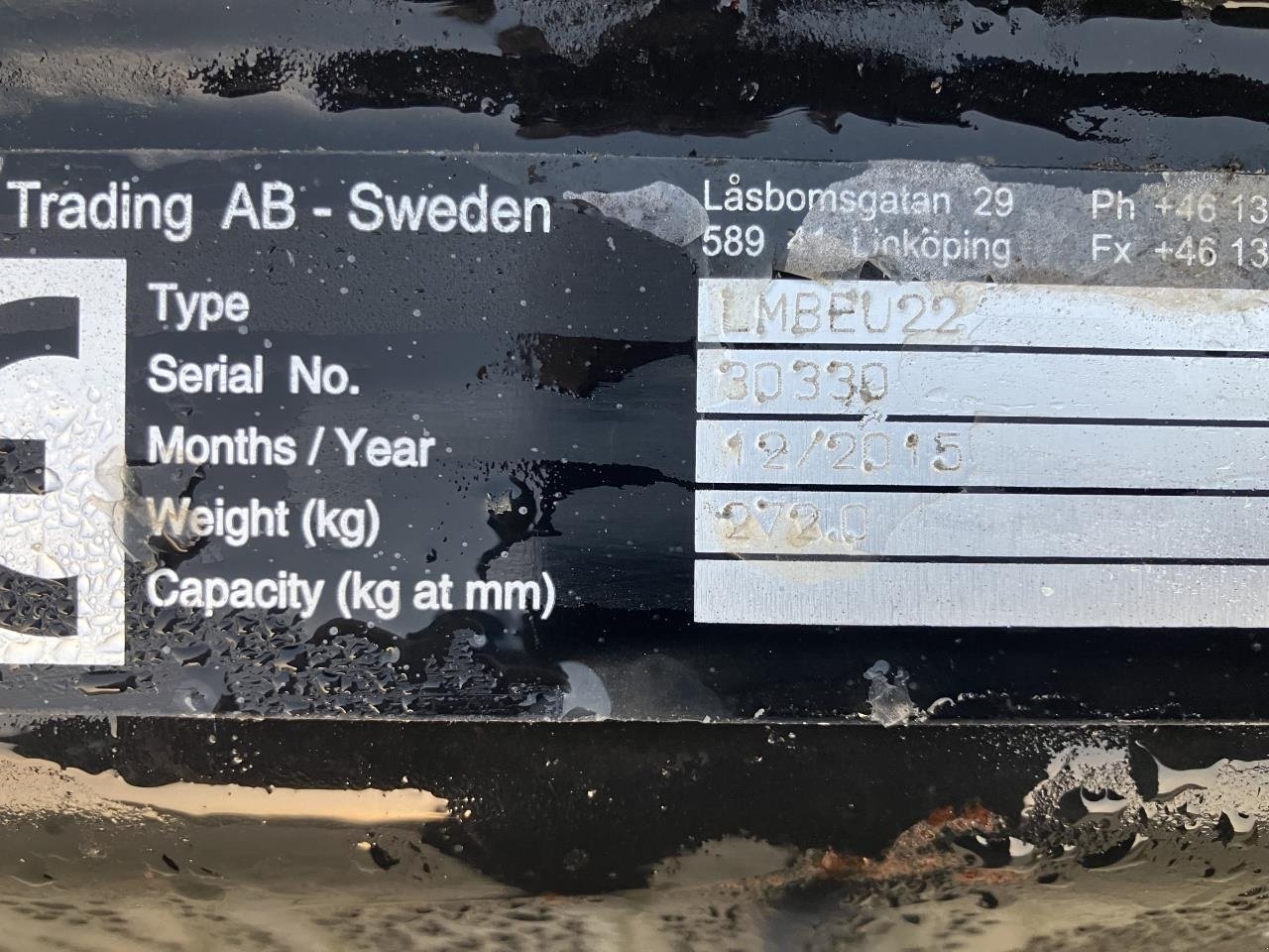 Frontlader Türe ait Sonstige Volumenskovl 220cm, Gebrauchtmaschine içinde Brønderslev (resim 3)