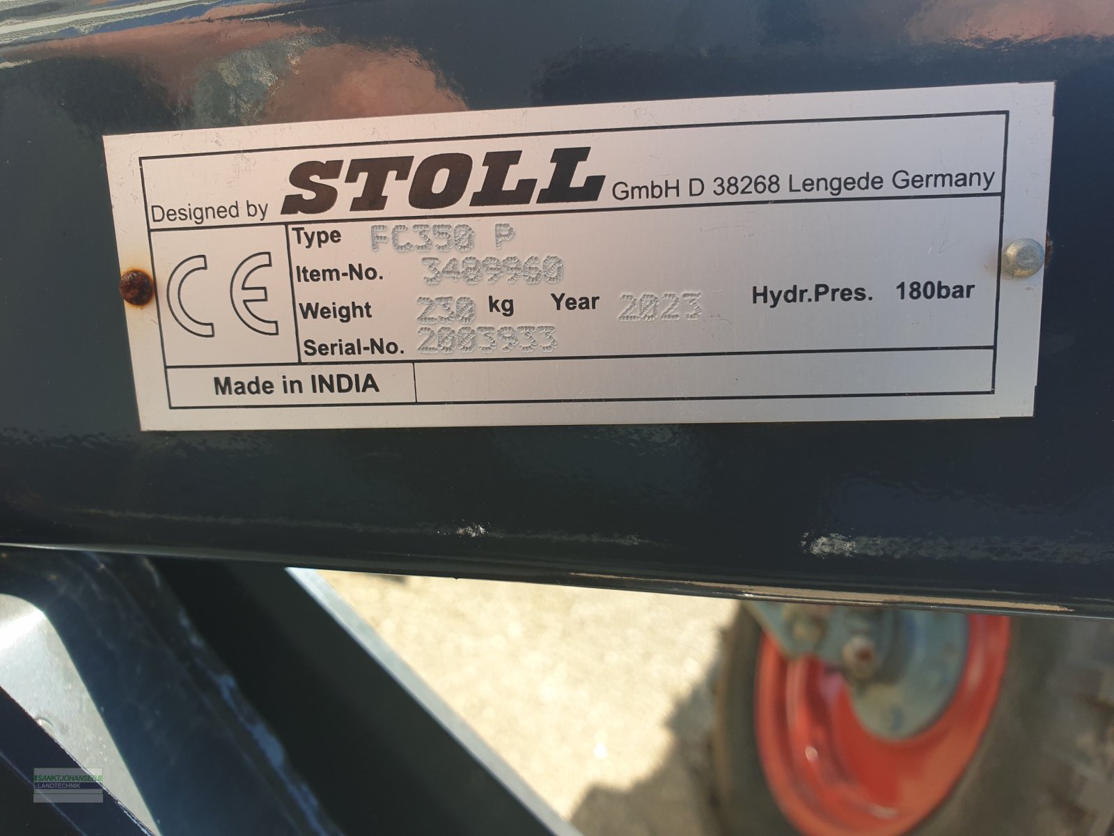 Frontlader του τύπου Stoll CompactLine FC 350 P SKID -mit Schaufel 1,4 m AB-, Neumaschine σε Diessen (Φωτογραφία 4)