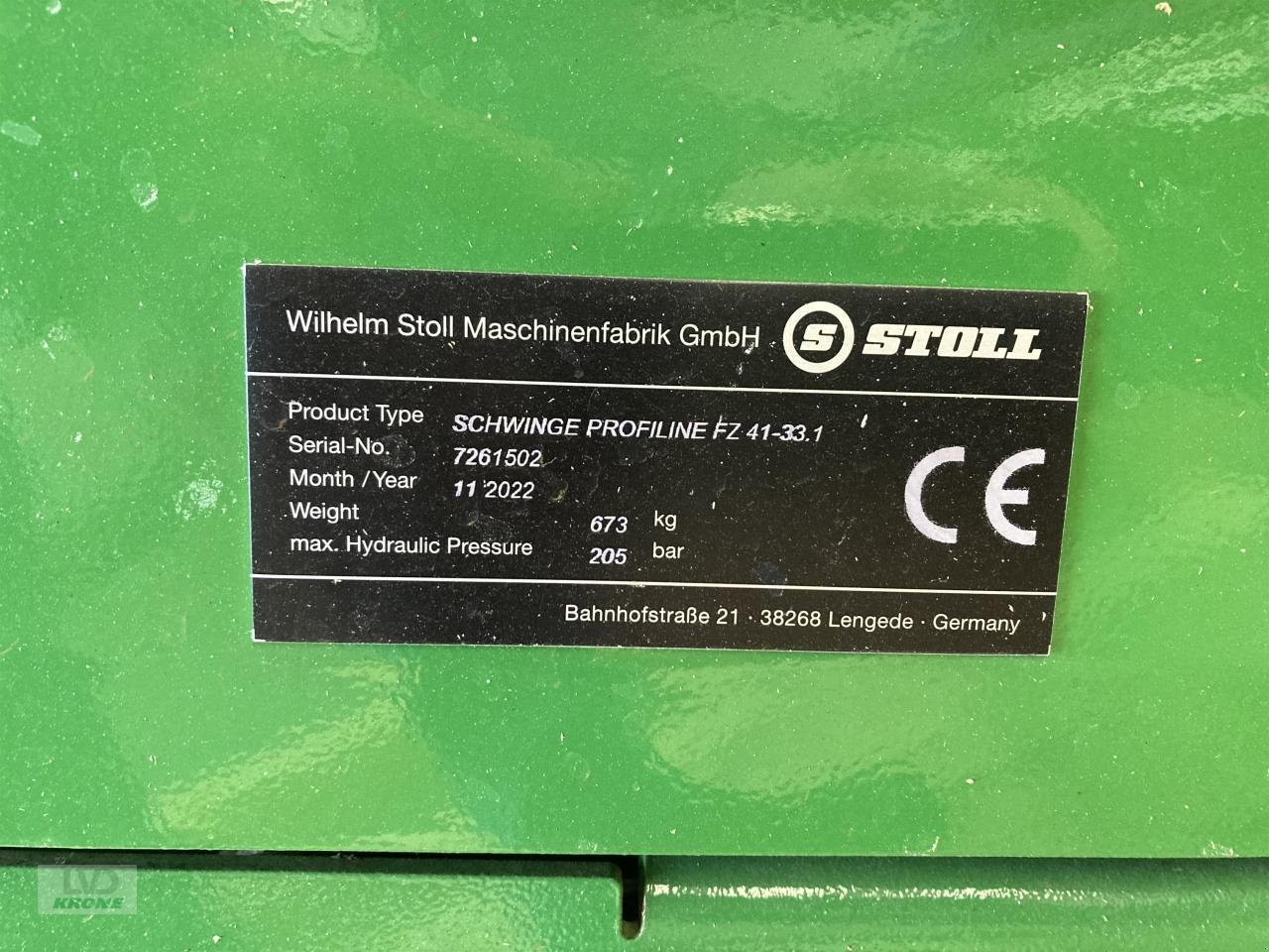 Frontlader del tipo Stoll FZ 41-33.1, Gebrauchtmaschine en Spelle (Imagen 6)