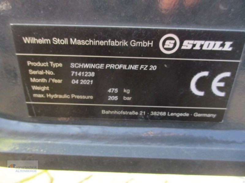 Frontlader of the type Stoll FZ Profiline 20, Vorführmaschine in Altenberge (Picture 14)