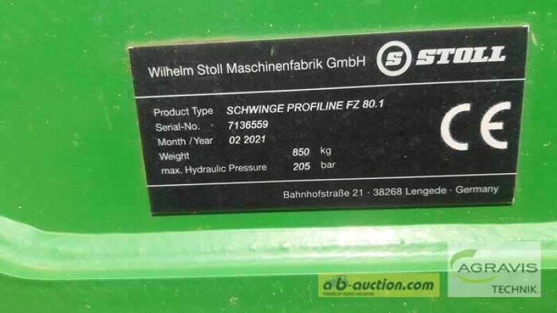 Frontlader типа Stoll ROBUST FZ 80.1 1100 MM, Gebrauchtmaschine в Melle-Wellingholzhausen (Фотография 2)