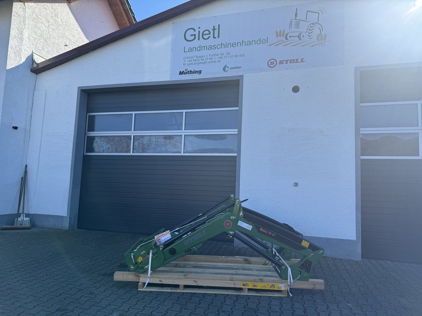 Frontlader del tipo Stoll Solid 38-20P, Neumaschine en Bogen (Imagen 7)