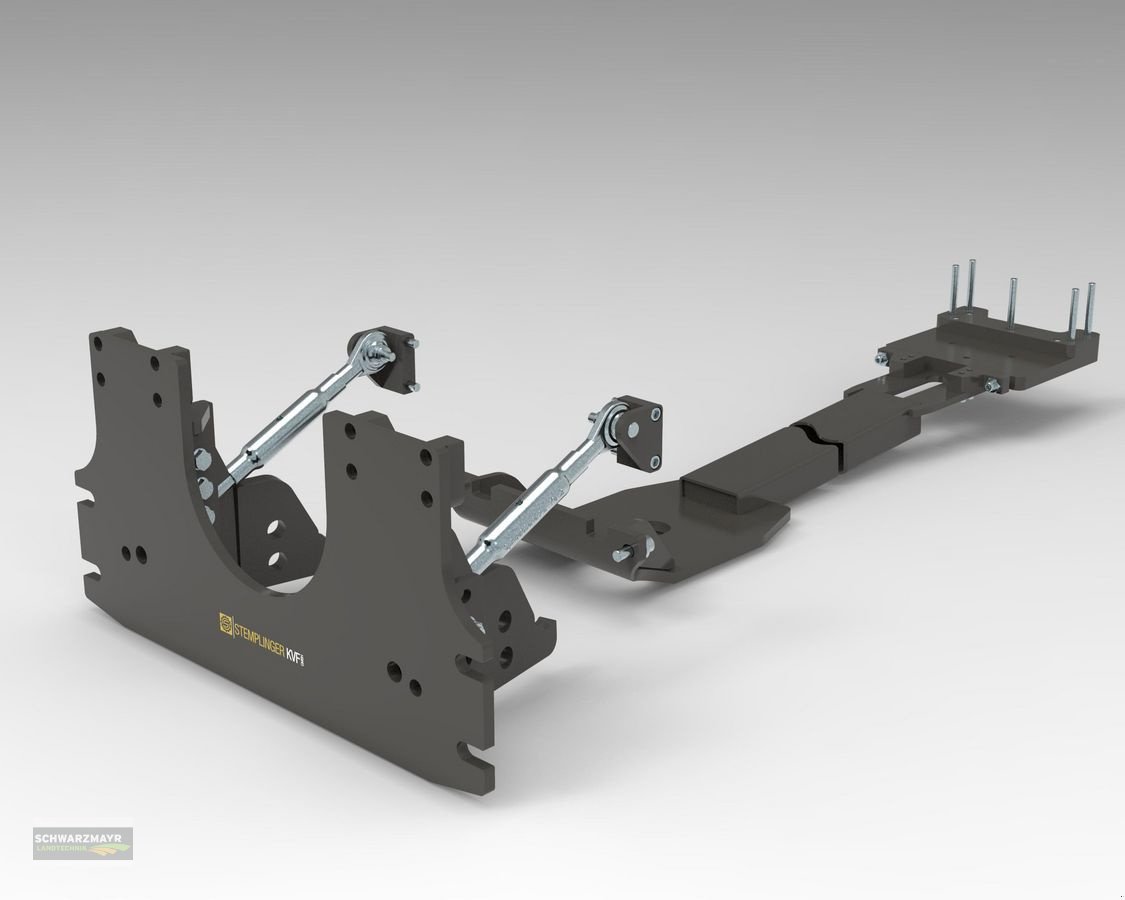 Frontladeranbaukonsole del tipo Stemplinger Kommunalplatte Euro Gr. 3 Profi/CVT + Unterzug, Vorführmaschine en Gampern (Imagen 2)