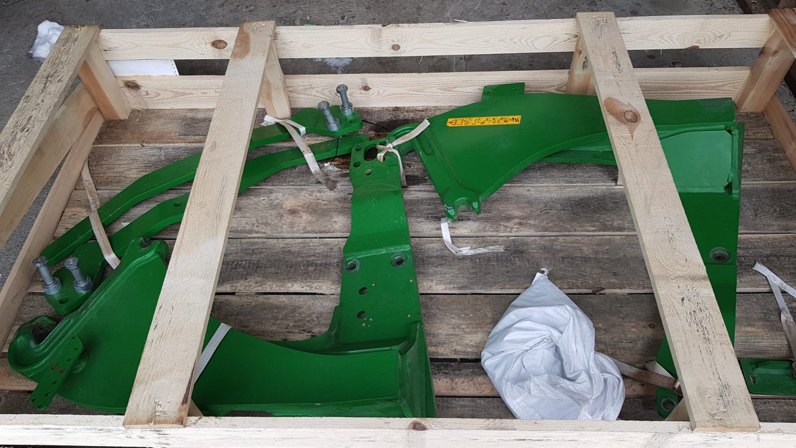 Frontladeranbaukonsole tip Stoll Anbaukonsolen John Deere, Neumaschine in Bogen (Poză 2)