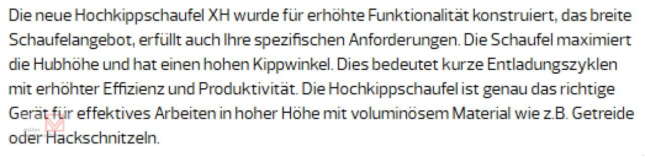 Frontladerzubehör (Bagger) za tip Alö Hochkippschaufel 240 XH, Gebrauchtmaschine u Bonndorf (Slika 2)