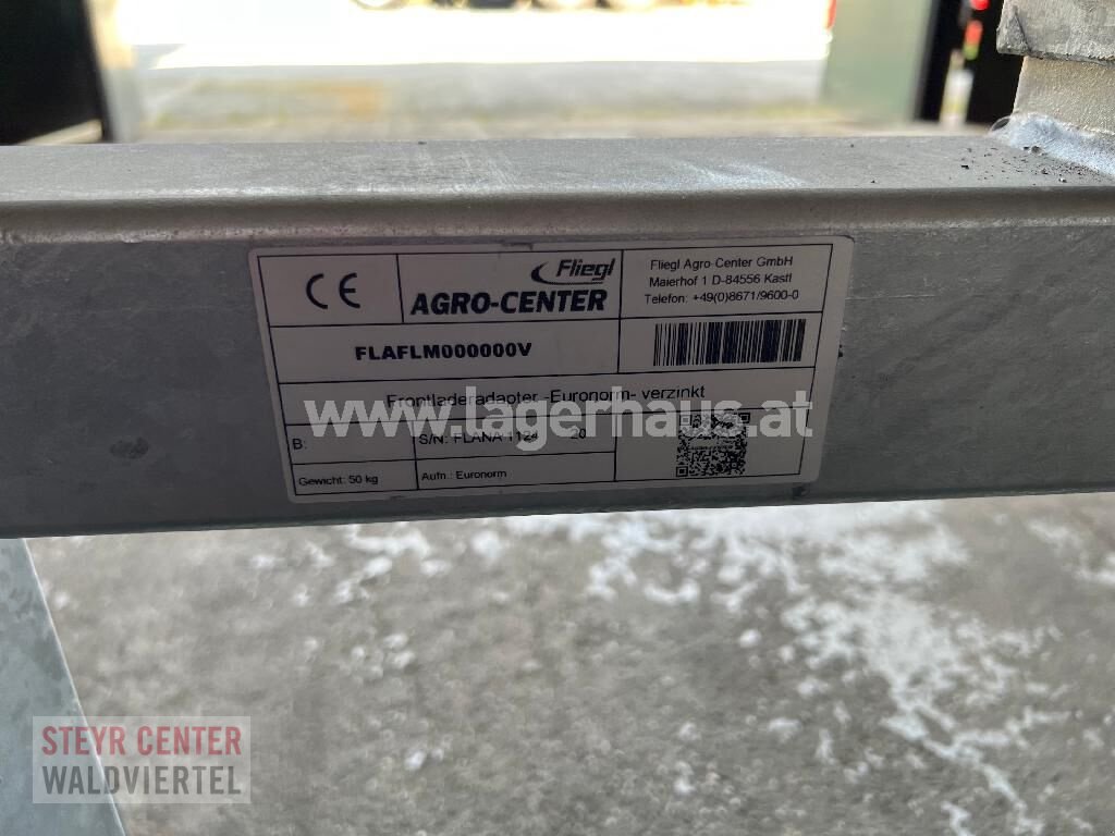 Frontladerzubehör (Bagger) typu Fliegl FRONTLADERADAPTER EURO - 3-PUNKT, Gebrauchtmaschine v Gmünd (Obrázek 3)