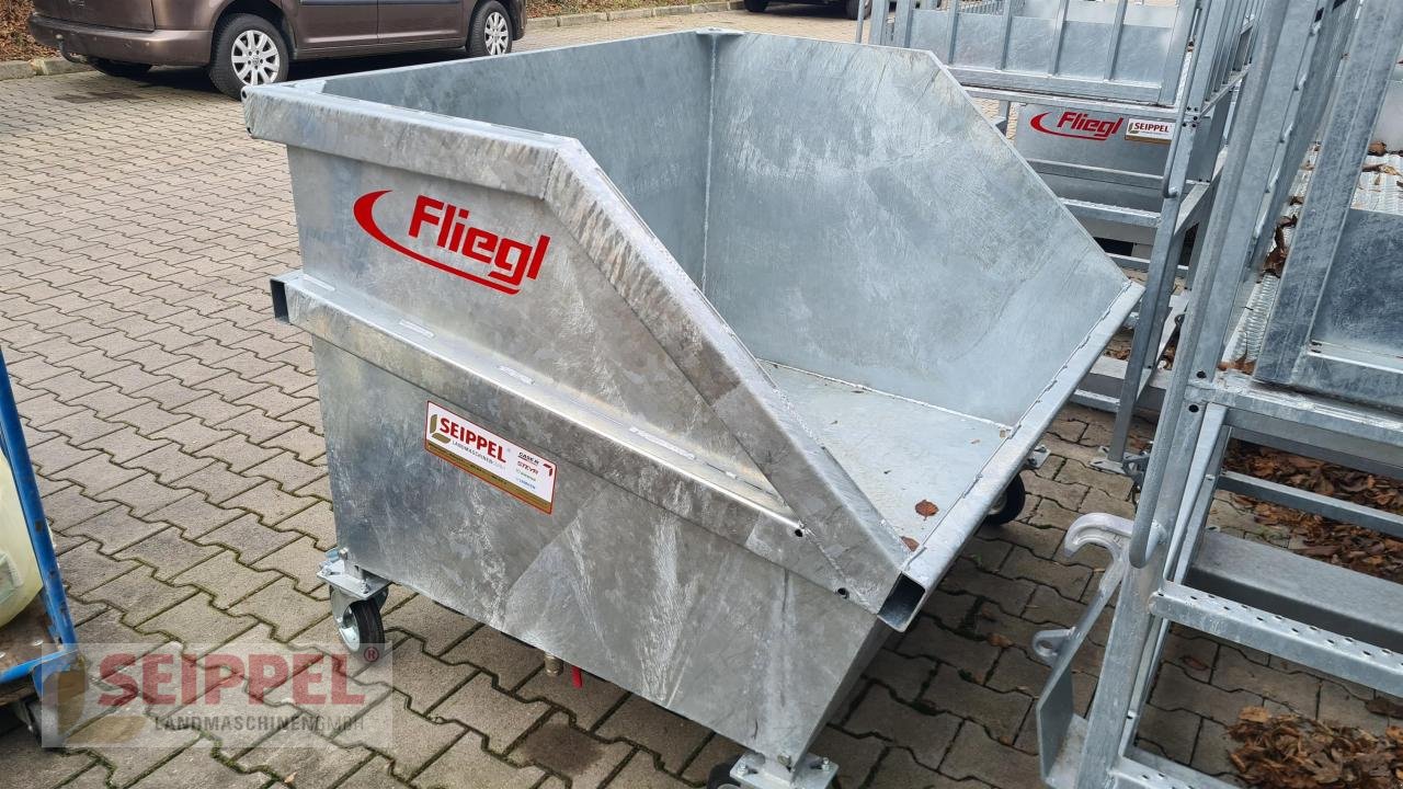 Frontladerzubehör (Bagger) del tipo Fliegl ROLLCONTAINER UNIVERSAL MIT BEREIFUNG, Neumaschine In Groß-Umstadt (Immagine 1)