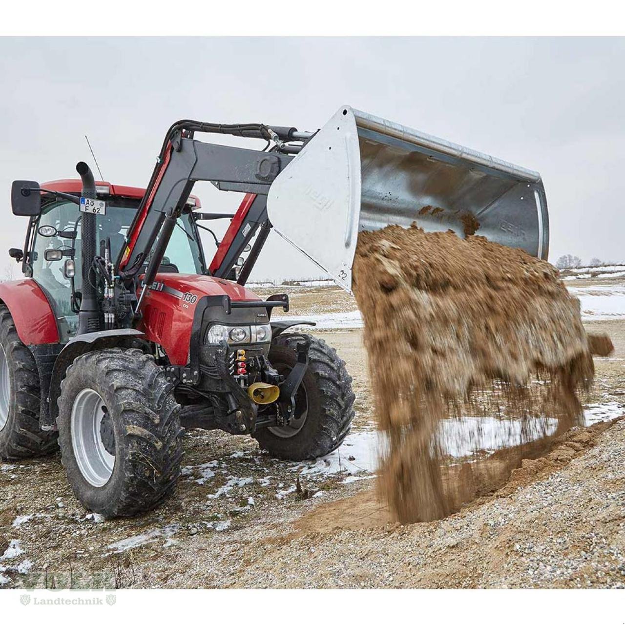 Frontladerzubehör (Bagger) a típus Fliegl Schwergutschaufel, Neumaschine ekkor: Friedberg-Derching (Kép 2)