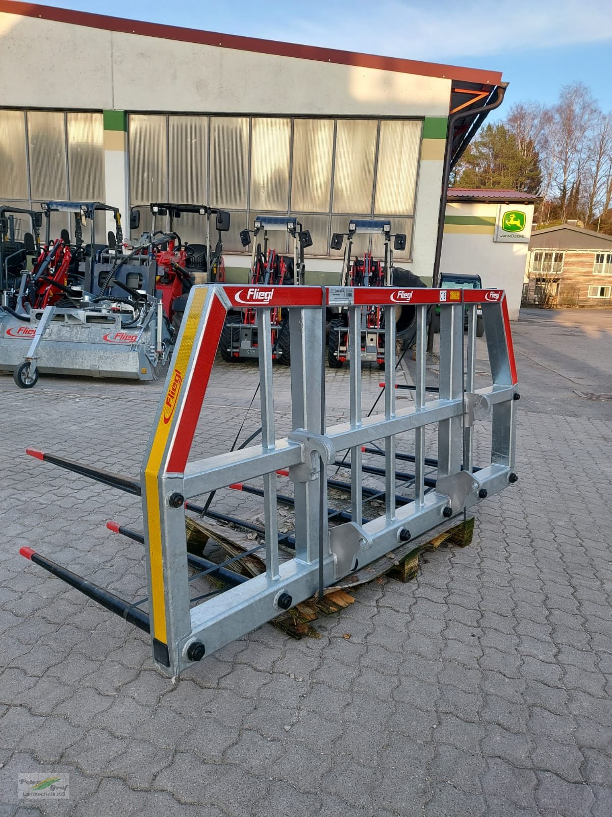 Frontladerzubehör (Bagger) tip Fliegl Siliergabel 2,05m Euro, Neumaschine in Pegnitz-Bronn (Poză 2)