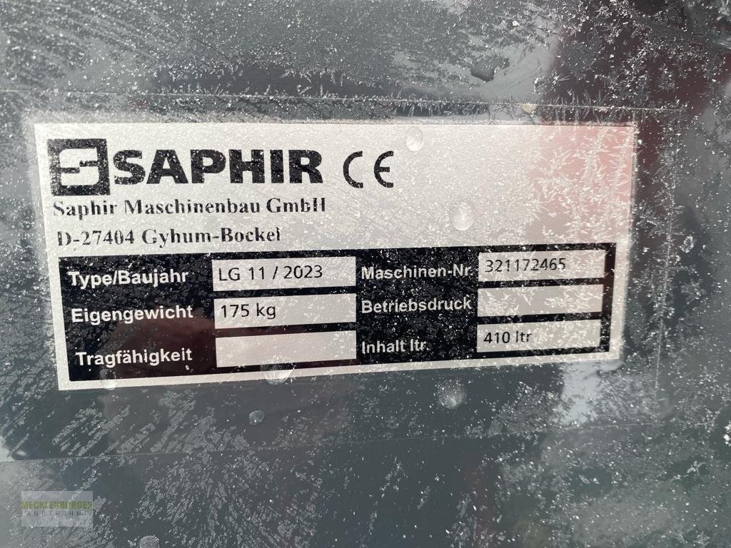 Frontladerzubehör (Bagger) tip Saphir Leichtgutschaufel LG 11, Neumaschine in Mühlengeez (Poză 2)