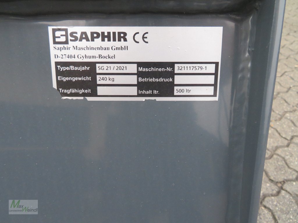 Frontladerzubehör (Bagger) tip Saphir SG 21, Neumaschine in Markt Schwaben (Poză 4)