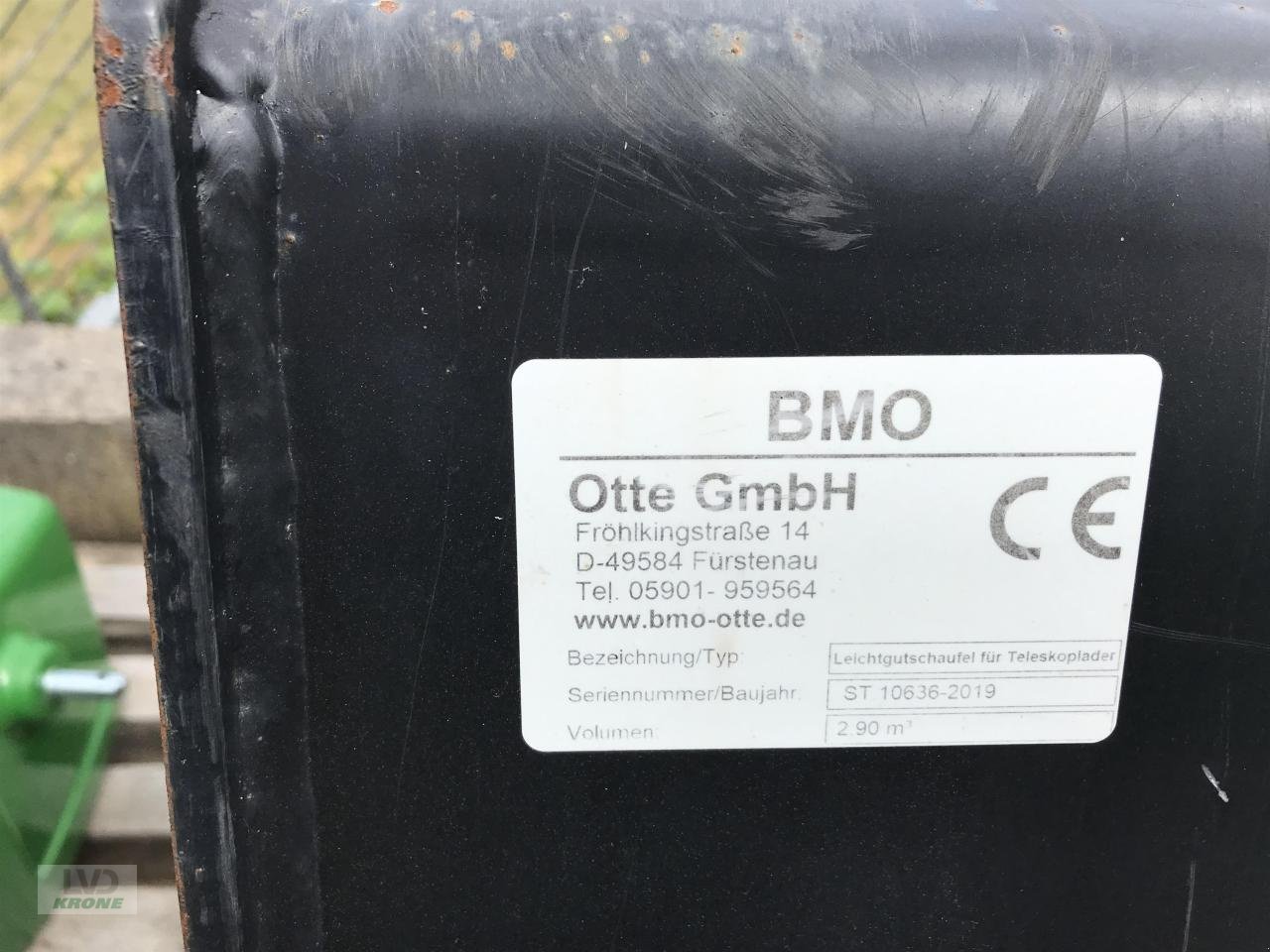 Frontladerzubehör (Bagger) del tipo Sonstige BMO 2600 mm, Gebrauchtmaschine In Alt-Mölln (Immagine 11)