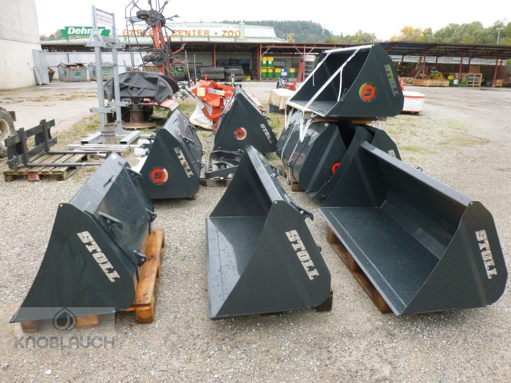 Frontladerzubehör (Bagger) van het type Stoll Leichtgutschaufel Global 1,60m, Neumaschine in Ravensburg (Foto 1)