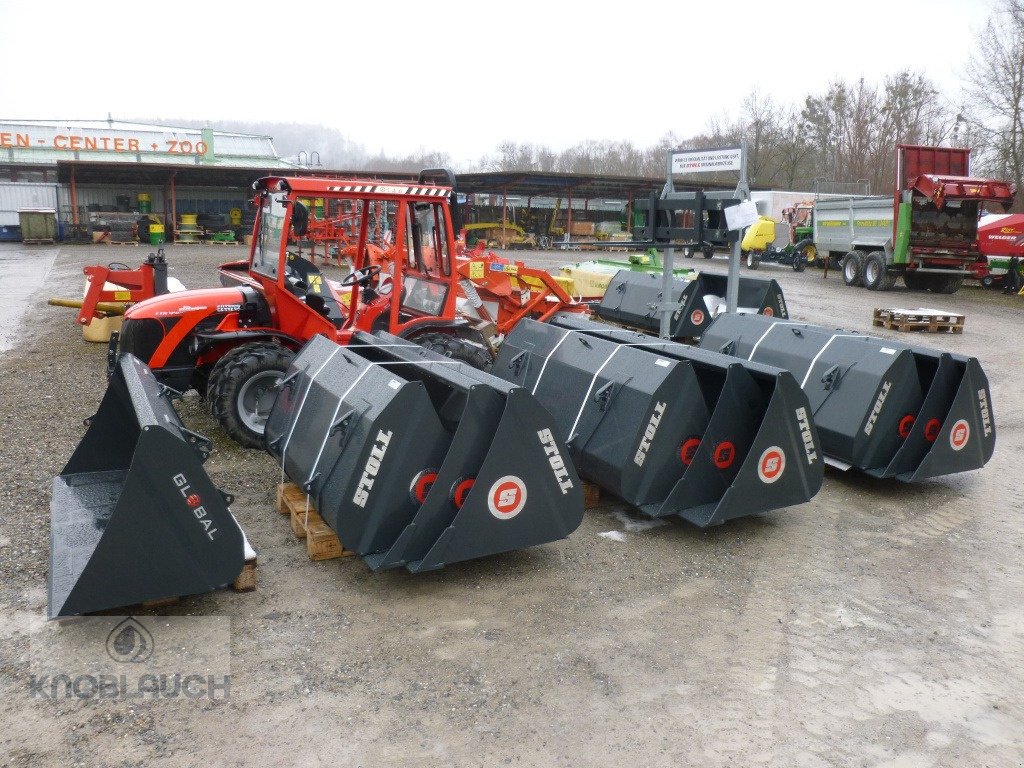 Frontladerzubehör (Bagger) van het type Stoll Leichtgutschaufel Global 1,60m, Neumaschine in Ravensburg (Foto 11)