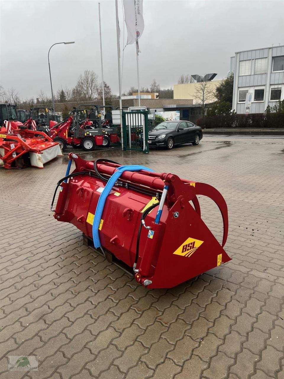 Frontladerzubehör (Bagger) Türe ait Strautmann GS 2000, Neumaschine içinde Münchberg (resim 6)